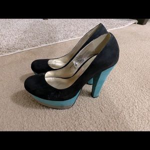 High heel shoes